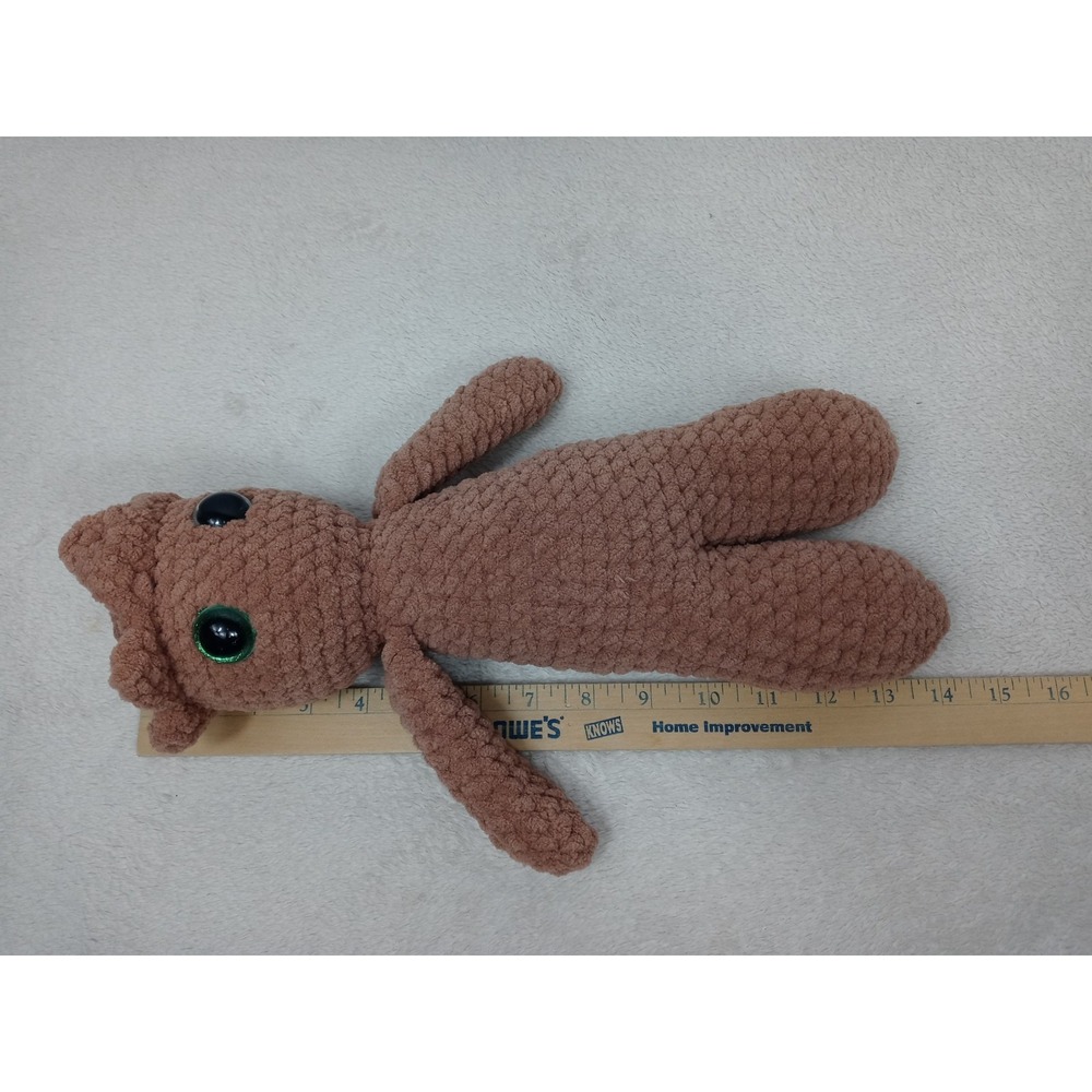 Baby Groot Crochet Plush Doll Amigurumi Guardians Galaxy Handmade Toy 15" - Picture 5 of 6